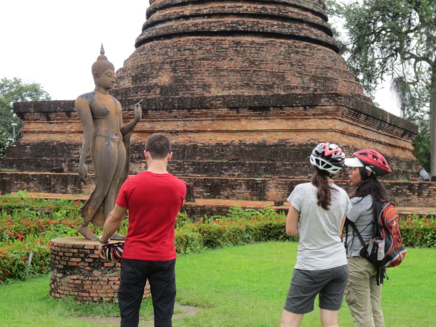 Sukhothai: Historical Park & Countryside Cycling Tour - Pickup details and simple preparation