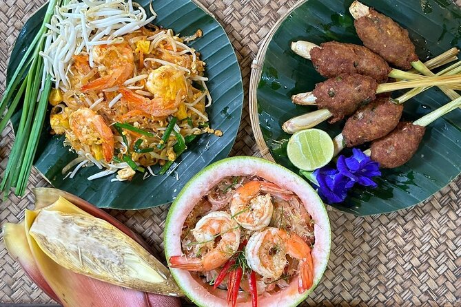 Thai Cooking Class in Khao Lak by Amazon Prime Series Chef - Eating the food you prepared