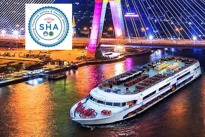 The White Orchid: Chao Phraya Dinner Cruise Experience - Assigned seats and the best deck for photographs