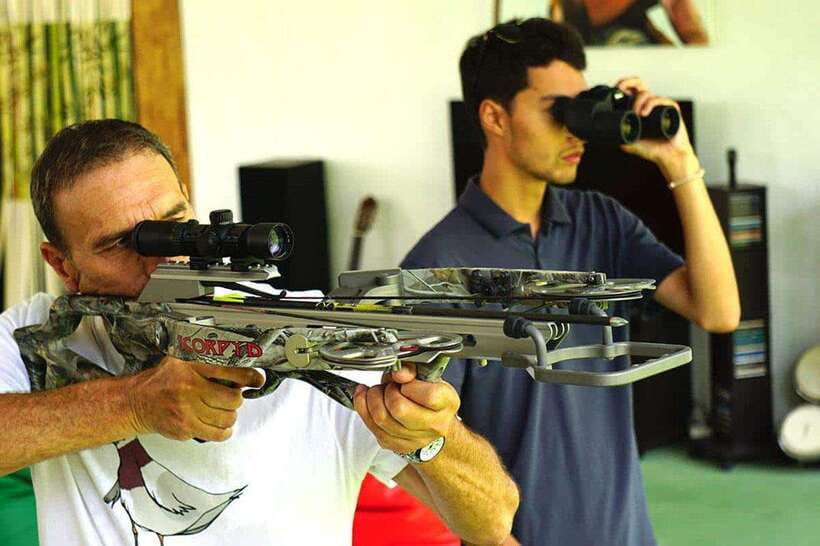"Try Out Package" Bow and Crossbow Shooting - Four bows, each with a different feel