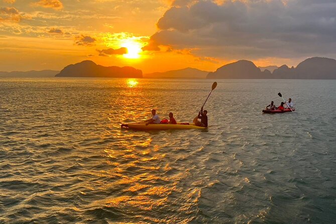 Twilight Sea Canoe Tour with Sea Cave Kayaking in Phang Nga Bay - Koh Panak Cave, where the cliffs become passages