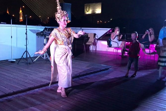 Wonderful Pearl: Bangkok's Dinner Night Cruise - The nighttime route along the Chao Phraya